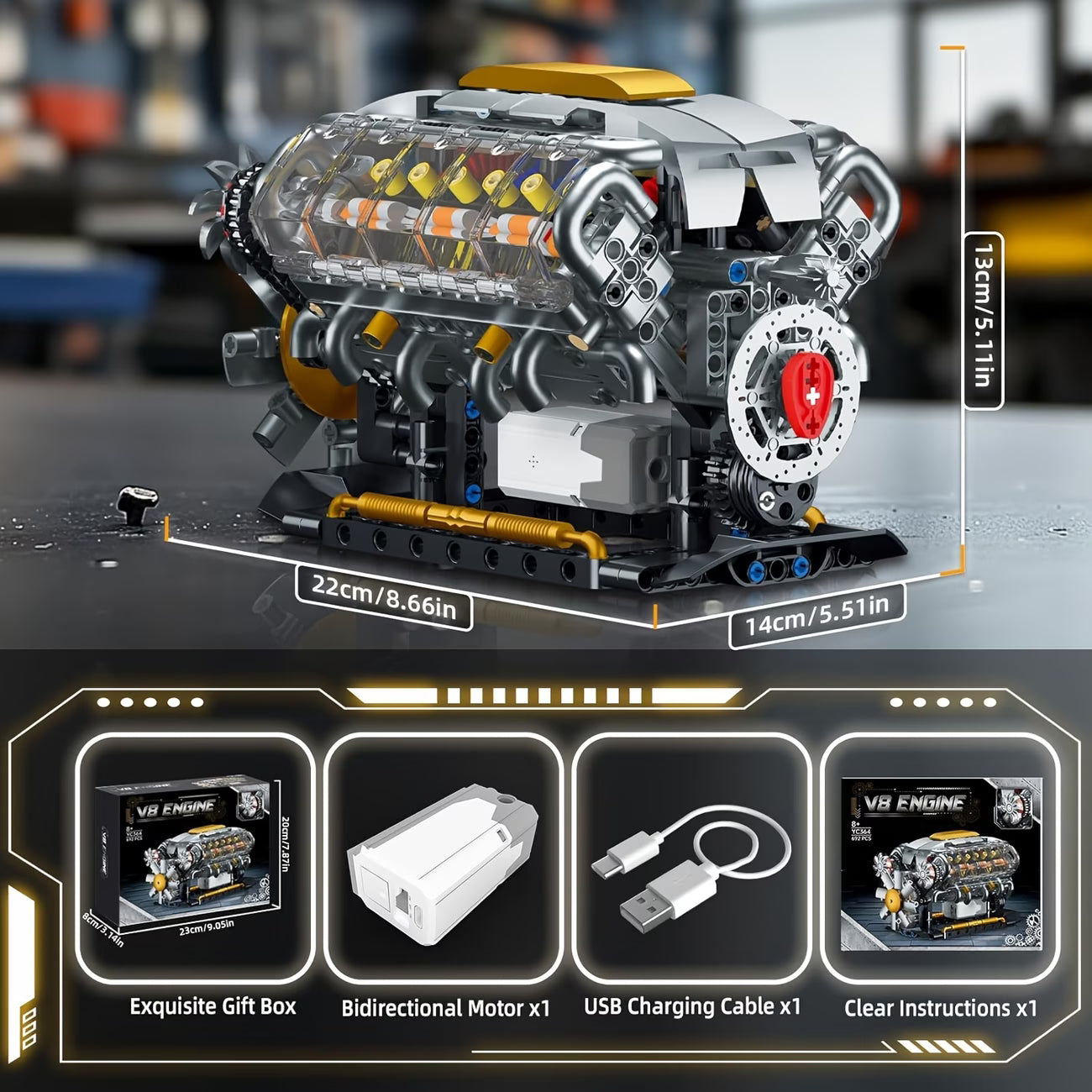 EngineWorks V8 Builder Kit