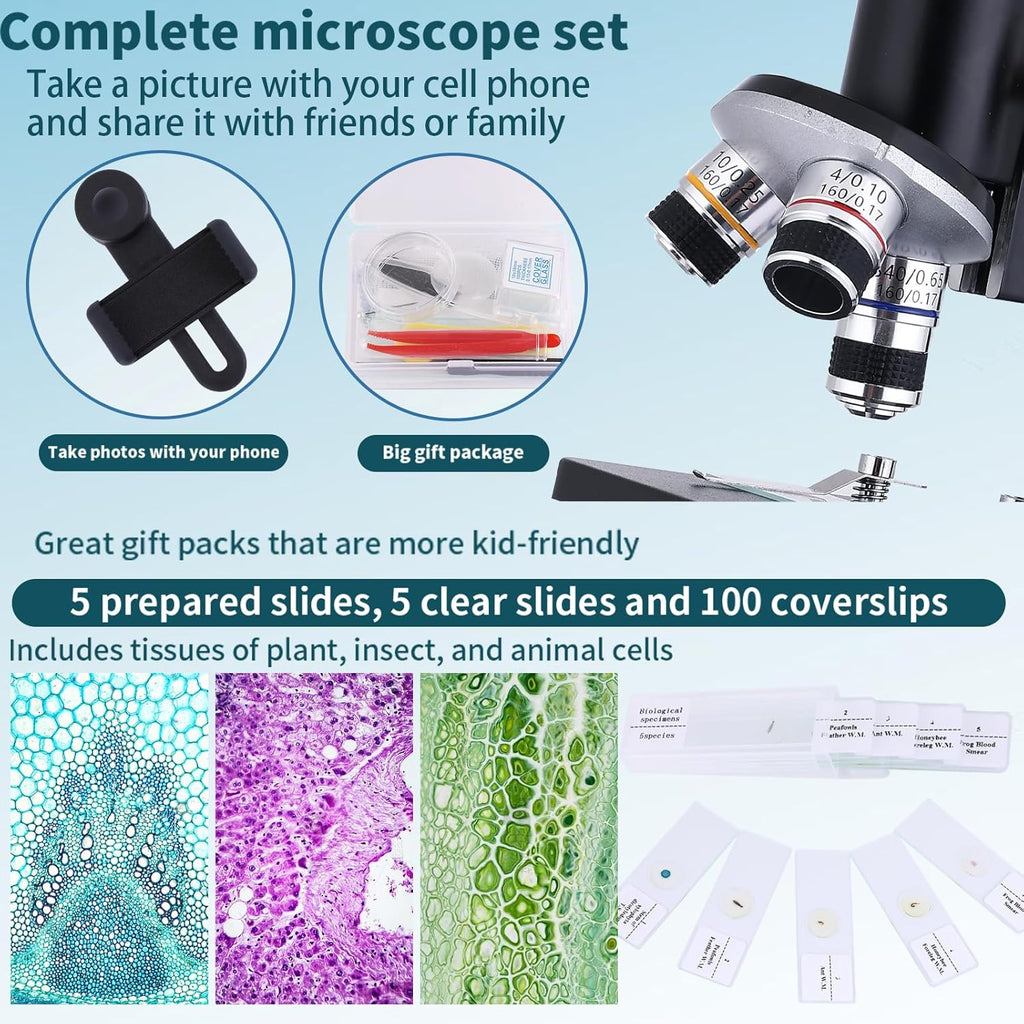 Biology Microscope Kit