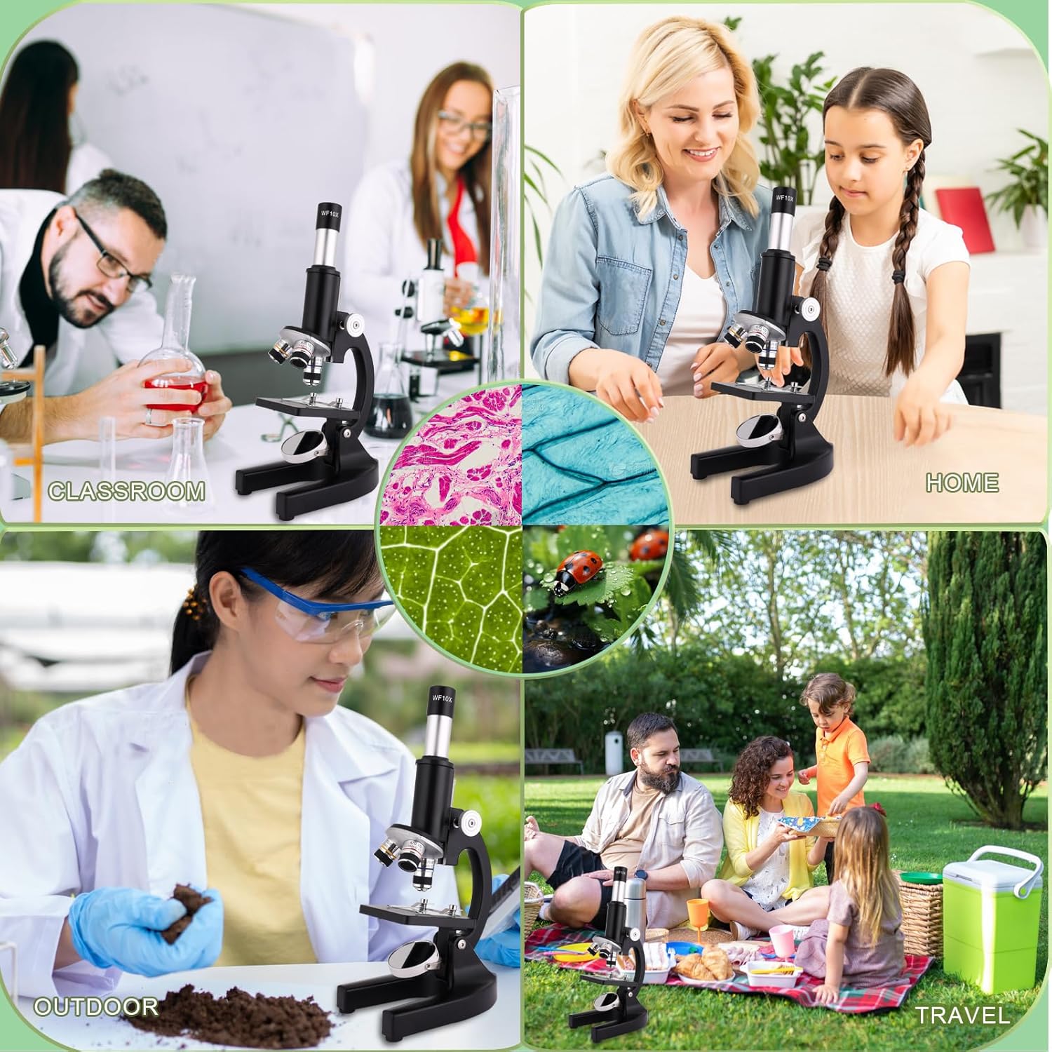 Biology Microscope Kit