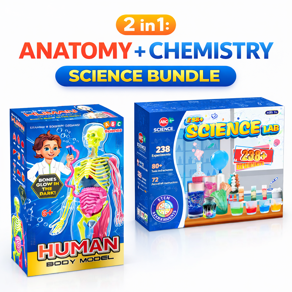 Anatomy & Chemistry 2-in-1 Science Bundle