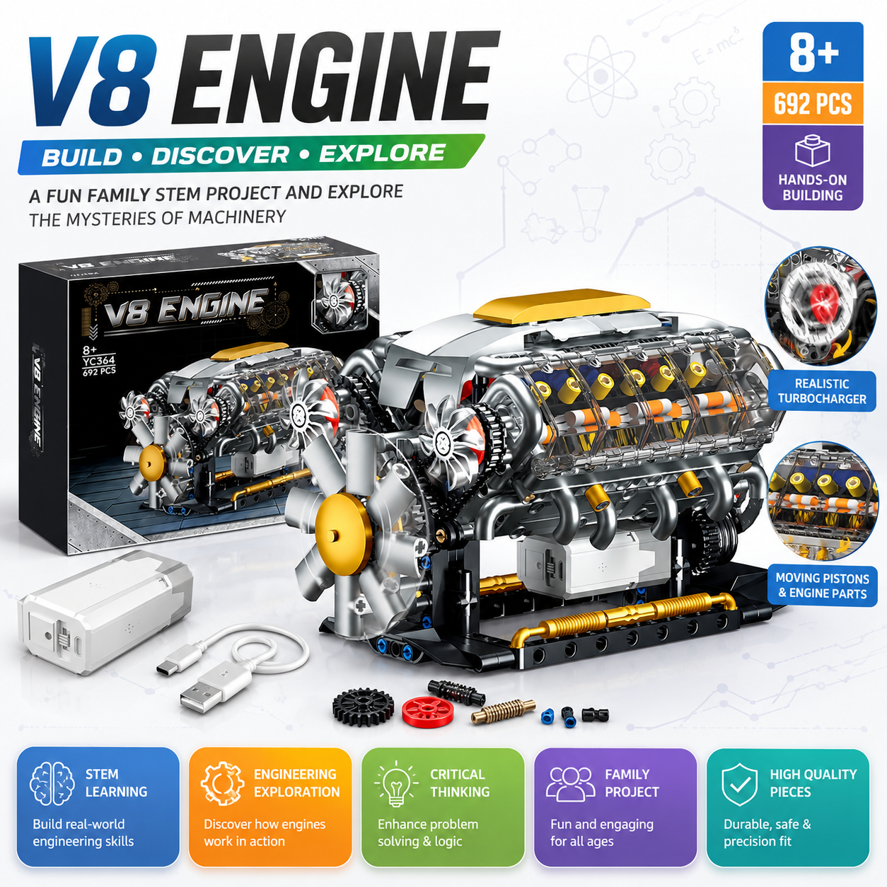 EngineWorks V8 Builder Kit