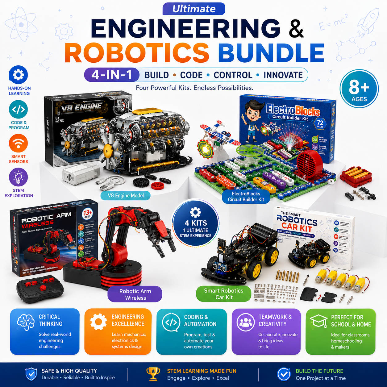 Ultimate Engineering & Robotics Bundle 4-in-1