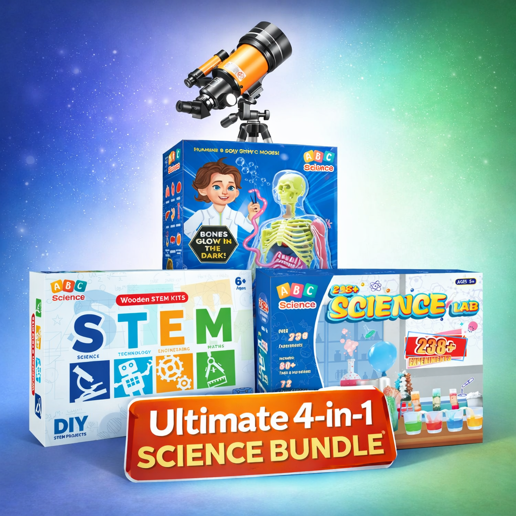 Ultimate STEM 4-in-1 Mega Science Set