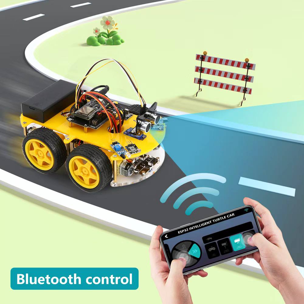 RoboRover 4WD Smart Car Builder Kit