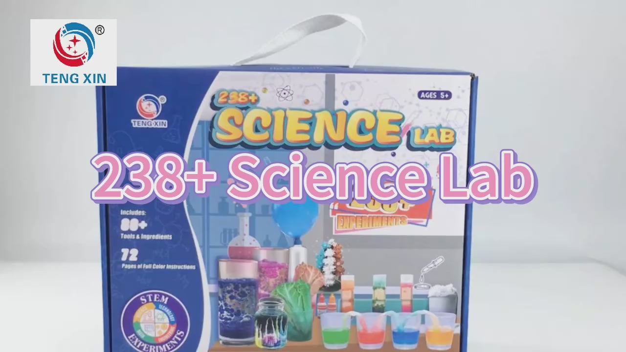 Science Lab Chemistry Set - 238+ Experiments