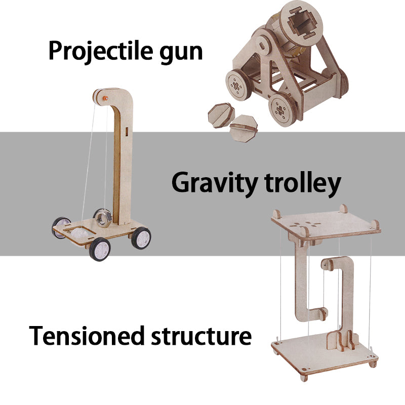 Wooden STEM Kit 10-in-1