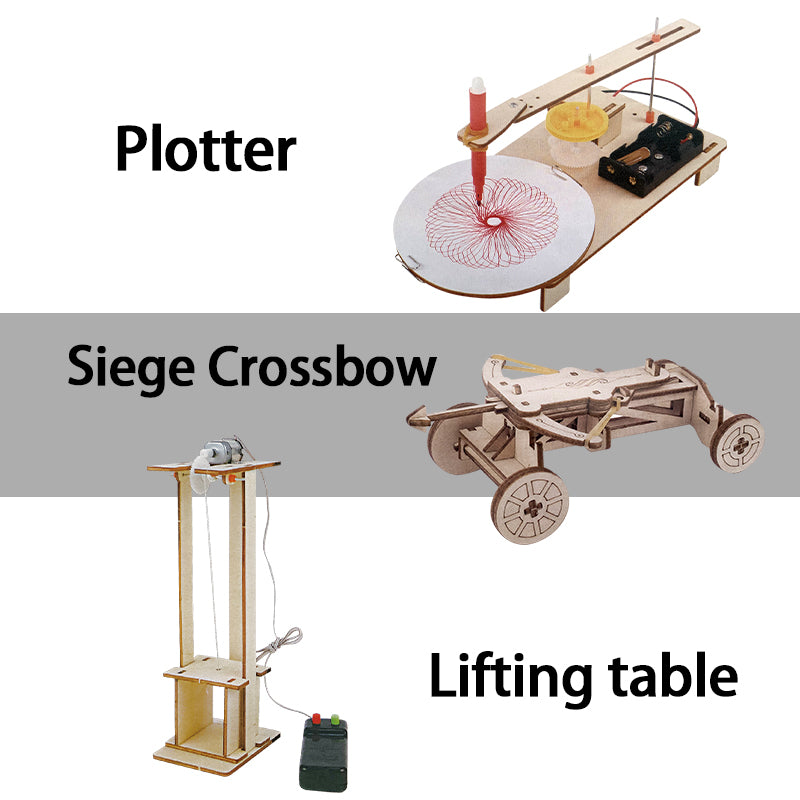 Wooden STEM Kit 10-in-1