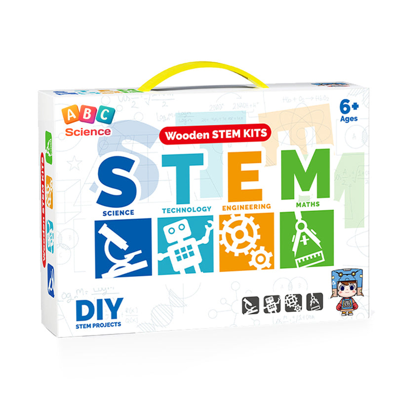 Wooden STEM Kit 10-in-1